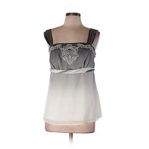 White House Black Market 100% Silk Sleeveless Top
